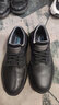 斯凯奇（Skechers）秋冬男鞋一脚蹬皮鞋休闲商务鞋舒适软底上班通勤鞋204702 全黑色/BBK 42 实拍图