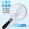 卡瓦图（kawatu）放大镜老人高倍高清带灯多功能大镜片大视野成像高清1个装 实拍图