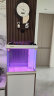 森森（SUNSUN）鱼缸水族箱含鱼缸过滤器灯大型金鱼缸 珍珠白 时尚款0.6米长34.6cm宽底滤 带棉+滤材 晒单实拍图