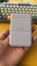 ANKER安克 magsafe苹果磁吸充电宝5000毫安时带支架无线快充 可上飞机 含数据线适用iPhone14/13/12 紫 实拍图