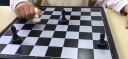 赢八国际象棋黑白磁性折叠便携棋盘成人儿童学生教学用棋大号 实拍图