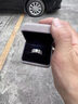 邦帛世 首饰盒Led发光高档戒指盒求婚婚礼对戒盒纪念日女神节礼物必备 LED发光戒指盒 实拍图