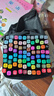 Touchcolor 280色马克笔套装全套动漫彩笔学生美术生专用画画笔彩色水彩笔文具套装六一儿童节礼物送男女孩 黑袋-学生80色(塑封底座)含11件礼 实拍图