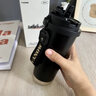 Vanow保温杯咖啡杯女生情人节礼盒套装送女朋友定制生日礼物教师节礼品 奶霜白（316不锈钢） 实拍图