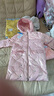 G.DUCKKIDS小黄鸭儿童羽绒服女童中长款2025新款洋气中大童免洗冬童装过年服 糖果粉 150 建议身高150CM左右 实拍图
