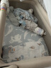 bebebus婴儿床拼接大床筑梦家新生小床可移动多功能可折叠宝宝床  香槟金 晒单实拍图