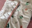 十月结晶婴儿面巾6层6条装A类纯棉卡通小方巾透气速干日常换洗30*30cm 实拍图
