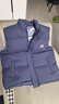 春秋冬季羽绒棉马甲男士宽松潮牌背心外穿坎肩男马夹保暖外套女 AD9957蓝色 4XL （建议170-190斤） 实拍图