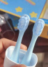 COMBO儿童电动牙刷3-6岁宝宝软毛牙刷1-3岁自动声波充电小章鱼蓝刷头*3 晒单实拍图