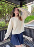 班尼路（Baleno）小香风短款针织开衫女2025年秋冬显白气质休闲款时尚保暖毛衫上衣 实拍图