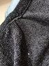 罗蒙（ROMON）雪尼尔圆领加绒加厚针织衫男士秋冬款中青年保暖宽松打底衫毛线衣 3Z5340011黑色【雪尼尔】 L (175) (建议120-140斤) 实拍图