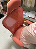 依恋达人体工学椅子电脑椅可升降办公椅学生学习靠背椅家用久坐宿舍座椅 粉色头枕 档位升降 承重500斤 实拍图