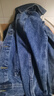 杉则水洗牛仔外套男春秋季复古宽松牛仔衣韩版工装牛仔夹克男帅气上衣 301蓝色 M 【110-130斤】尺码偏大 实拍图