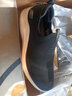 斯凯奇（Skechers）冬季男鞋新款轻便一脚蹬透气网面休闲运动跑步鞋百搭慢跑鞋210281 黑色/210281-BLK 40 实拍图
