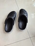 CROCS卡骆驰卡骆班洞洞鞋时尚百搭男鞋休闲鞋舒适沙滩鞋|11016 黑色-001 41 /42(260mm) 实拍图