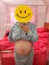 倩嫚月子服纯棉A类全棉100%棉秋冬款春秋季产后喂奶孕妇哺乳睡衣大码 (160克春夏款)喜悦 XL码 实拍图