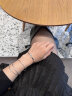 惜礼莫比乌斯情侣银手链一对男女款编织手绳生日情人节礼物送女友老婆 【925银莫比乌斯】情侣款 实拍图
