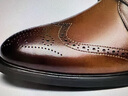 奥康（Aokang）（Aokang）英伦风布洛克雕花皮鞋商务正装鞋新郎婚鞋棕38码 实拍图