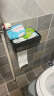 Creative art卫生间纸巾盒厕所纸巾盒免打孔防水卷纸抽纸厕纸盒卫生纸置物架 晒单实拍图