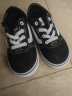 VANS范斯童鞋官方 Ward Slip-On黑色经典款一脚蹬小童帆布鞋 黑色 24码 实测内长15cm 晒单实拍图