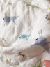 nest designs婴儿口水巾围兜双层纱布小方巾毛巾宝宝洗脸新生儿小方巾 6条装 田园系列35*35cm（双层6条装） 实拍图