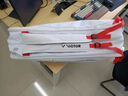 威克多（VICTOR）胜利羽毛球包背提两用大容量矩形包6支装球拍包运动双肩包BR6219 BR5223-AH亮白/浅灰 实拍图