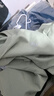 骆驼（CAMEL）长袖圆领套头卫衣女宽松休闲运动打底衫 J23CZ0L5064 江南绿 XL 实拍图