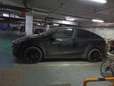 魔特牛适用于特斯拉轮毂盖model Y/3轮毂改装焕新款19/18寸轮毂全包款 Model Y19寸【哑光黑】对称款 实拍图