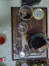 天喜（TIANXI）竹茶盘 轻奢家用简约茶托盘干泡竹茶台沥水盘茶海 大号40*28cm 实拍图