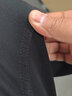 利郎轻时尚男装【薄绒加厚】秋冬新款休闲裤男纯色弹力通勤保暖裤子男 黑色 35 88A 实拍图