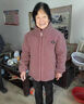 俞兆林（YUZHAOLIN）妈妈秋冬装颗粒绒外套加厚短款加绒卫衣新款中老年时尚棉衣棉服女 豆沙 3XL 【体重125-140斤】 实拍图