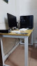 宜家（e-home）  电脑桌台式家用小户型学生书桌卧室简约现代大桌面加宽80学 浅胡桃白腿 140x60x74cm 晒单实拍图