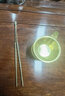 班意 铜茶夹洗杯夹 功夫茶镊子茶杯夹 茶夹子茶具配件茶道 精品大号铜夹22CM长 实拍图