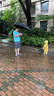 lemonkid儿童雨衣男童女宝宝雨披小学生雨具 乐奇喷火龙连体 S 实拍图