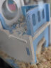 诺辰仓鼠笼子单双层亚克力笼金丝熊专用透明超大别墅用品玩具便宜套装 单层中号套餐一 实拍图