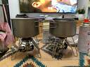 挪客Naturehike户外轻便炊具钛锅钛煎锅套装露营装备炊具 钛锅（大）. 实拍图