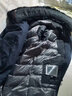 啄木鸟羽绒服男中老年人活里活面加厚外套冬季男装爸爸中长款连帽衣服 藏青色-带毛领 4XL(建议175-190斤) 实拍图