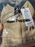 暇步士（Hush Puppies）童装儿童针织外套男童女童春秋中大童拉链开衫摇粒绒外套 丛林绿 140 cm 实拍图