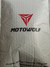摩多狼（MOTOWOLF）摩托车夏季手套四季通用防摔机车透气男碳纤维防护骑行装备女 [防水加绒/真皮碳纤]黑色冬季款 XL[双指触屏灵敏] 实拍图