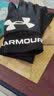 安德玛（Under Armour）全指运动手套 健身手套男女骑行护具 防滑加厚加绒护手掌 黑色L码 实拍图