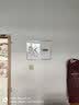 万年历电表箱装饰画带钟表免打孔配电箱遮挡箱现代简约电子钟挂画 个性纯白(带钟表)万年历 45*35(遮挡35*25)悬挂式 晶瓷面 实拍图