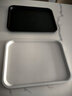 聚厨优品长方形塑料快餐托盘食堂酒店端上菜汉堡托盘商用餐厅专用防滑托盘 彩色托盘【白色996】 无规格 实拍图