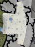 布昔熊【2件装】新生婴儿儿0-3月半背衣四季纯棉上衣初生婴儿宝宝长袖衣 四季款-2件装（小星星+小奶瓶） 59 （01-3个月12斤以内） 实拍图