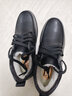 蜻蜓牌真皮羊毛棉鞋男冬季加绒保暖高帮皮鞋防滑软底老人鞋中老年爸爸鞋 黑色 40 实拍图