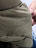 CHINISM CH赤尘基础款飞行员夹克外套男士秋冬加厚棉衣美式复古情侣棉服 苔藓绿 XL 实拍图