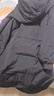 森马（Semir）90绒羽绒服女长款显瘦可拆卸连帽保暖外套冬季黑色三防防寒服 【至臻黑巧】黑色（灰鸭绒）90001 灰鸭绒 M 实拍图