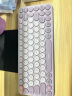 倍思（Baseus）无线蓝牙键盘 超薄三模连接便携办公键盘轻音 台式笔记本平板游戏键盘男女生通用 紫色 晒单实拍图