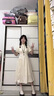 唐菓蜜新中式国风连衣裙女2025夏季新款女装气质温婉风日常改良旗袍裙子 杏色 M （建议95-110斤） 实拍图