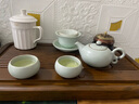 汝道 汝窑简约便携旅行茶具汝瓷功夫茶具干泡茶盘套装 陶瓷茶壶茶杯整套快客杯一壶两杯办公旅行套装 汝意壶一壶两杯旅行套装 实拍图