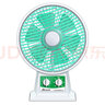 多丽台扇家用台式转页扇电风扇鸿运扇座钟扇定时学生KYT1-25F 绿色KYT1-25F 实拍图
